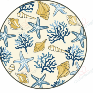 Ivory Seashore Round Carpet Floor Rug Living Room Bedroom Decor Round Area Rug Carpet