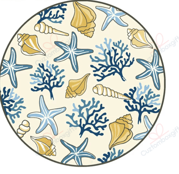 Ivory Seashore Round Carpet Floor Rug Living Room Bedroom Decor Round Area Rug Carpet Ivory Seashore Round Carpet Floor Rug Living Room Bedroom Decor Round Area Rug Carpet