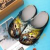 Jack Skellington And Sally The Nightmare Before Christmas Movie Vangogh Painting Crocs Clog Clog Shoes