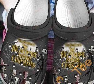 Jack Skellington Crocs Crocband Clog Clog Comfortable For Mens And Womens Classic Clog Water Shoes Comfortable