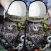 Jack Skellington Hello Darkness My Old Friend Crocs Clog Clog Shoes