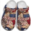 Jackson Shoes Crocs Clog For Batter-Funny Baseball Shoes Crocbland Clog For Men Women