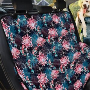 Japanese Koi And Chrysanthemums Car Back Seat Cover Dog Car Seat Covers - b445d1026a86