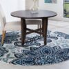 Jasmine Round Carpet Floor Rug Living Room Bedroom Decor Round Area Rug Carpet