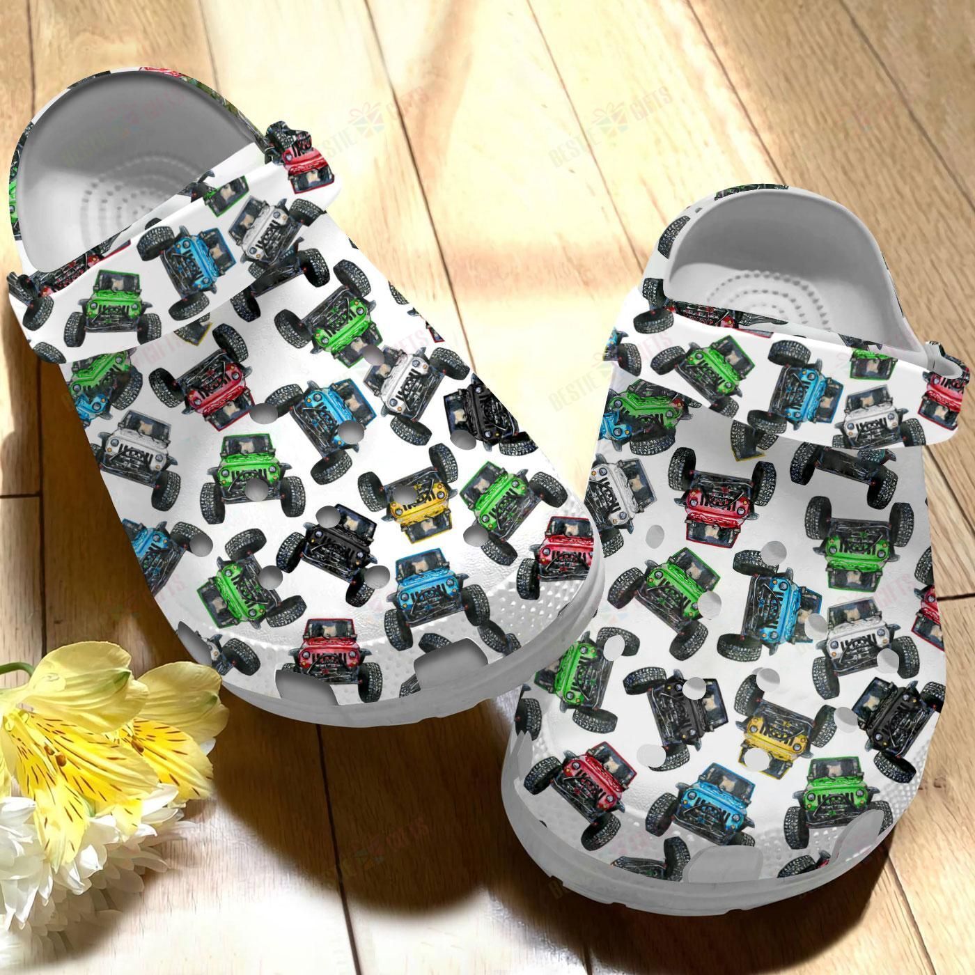 Jeep Art Crocs Clog Classic Clogs Shoes Jeep Art Crocs Clog Classic Clogs Shoes