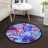 Jellyfish And Octopus Round Carpet Floor Rug Living Room Bedroom Decor Round Area Rug Carpet