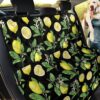 Juicy Yellow Lemon On Black Background Design Car Back Seat Cover Dog Car Seat Covers - d68425d63fdd