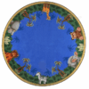 Jungle Friends Round Carpet Floor Rug Living Room Bedroom Decor Round Area Rug Carpet