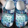 Just Keep Swimming Personalized Clog Custom Crocs Comfortablefashion Style Comfortable For Women Men Kid Print 3D