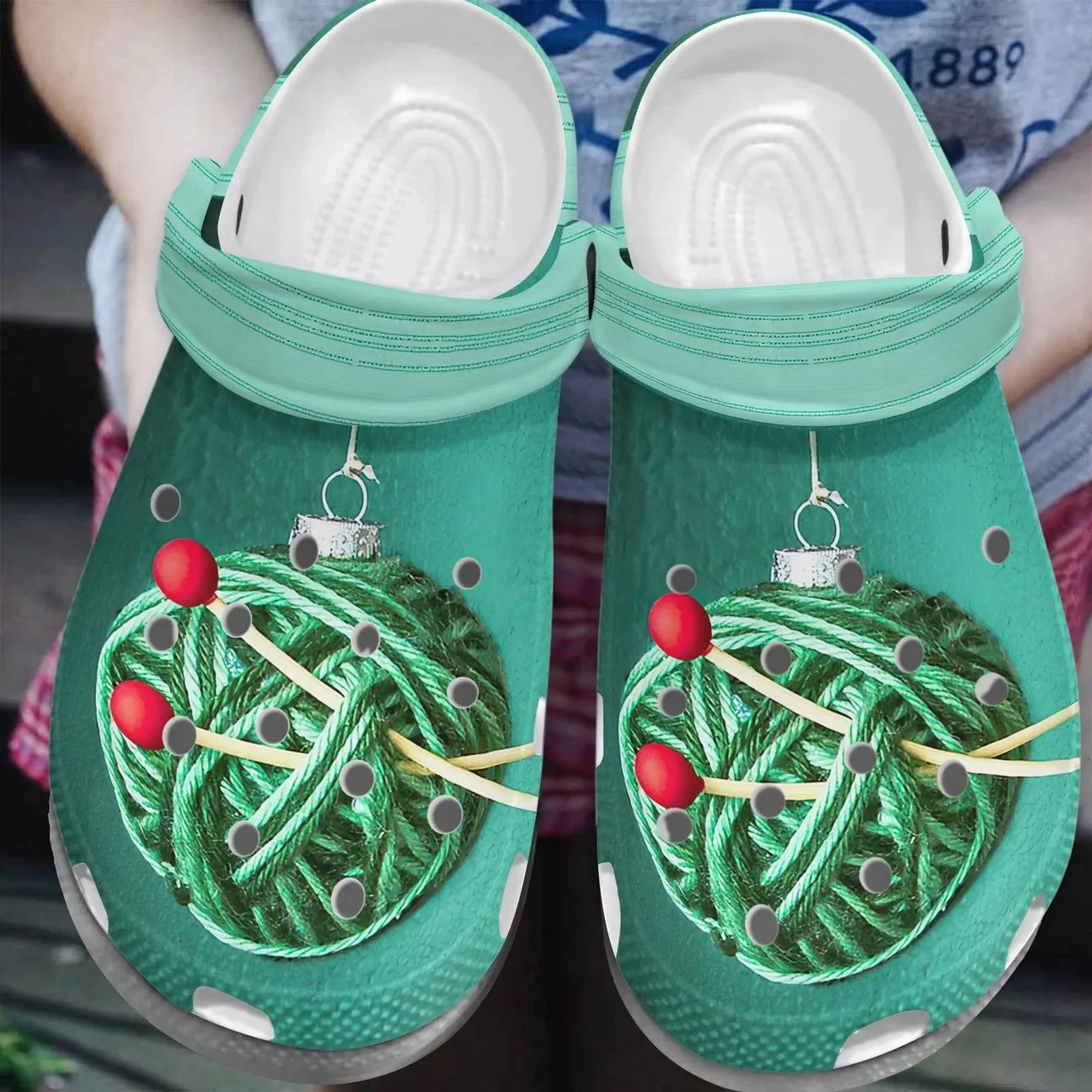 Knitting Personalize Clog Custom Crocs Fashionstyle Comfortable For Women Men Kid Print 3D Knitting Time Knitting Personalize Clog Custom Crocs Fashionstyle Comfortable For Women Men Kid Print 3D Knitting Time