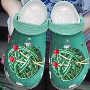 Knitting Personalize Clog Custom Crocs Fashionstyle Comfortable For Women Men Kid Print 3D Knitting Time