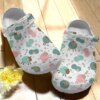 Knitting Personalize Clog Custom Crocs Fashionstyle Comfortable For Women Men Kid Print 3D Whitesole Lovely Pattern