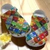 Knitting Personalize Clog Custom Crocs Fashionstyle Comfortable For Women Men Kid Print 3D Yarn V1