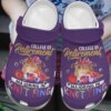 Knitting Personalized Clog Custom Crocs Comfortablefashion Style Comfortable For Women Men Kid College Of Retirement Majoring In Knitting