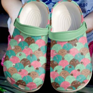 Knitting Personalized Clog Custom Crocs Comfortablefashion Style Comfortable For Women Men Kid Print 3D Cutie Yarn