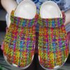 Knitting Personalized Clog Custom Crocs Comfortablefashion Style Comfortable For Women Men Kid Print 3D Knitting