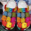 Knitting Personalized Clog Custom Crocs Comfortablefashion Style Comfortable For Women Men Kid Print 3D Knitting Yarn