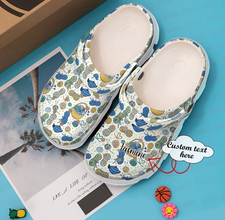 Knitting Personalized Crocs Clog Clog Shoes Knitting Personalized Crocs Clog Clog Shoes