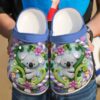 Koala Lover Sku 1529 Crocs Crocband Clog Comfortable For Mens Womens Classic Clog Water Shoes