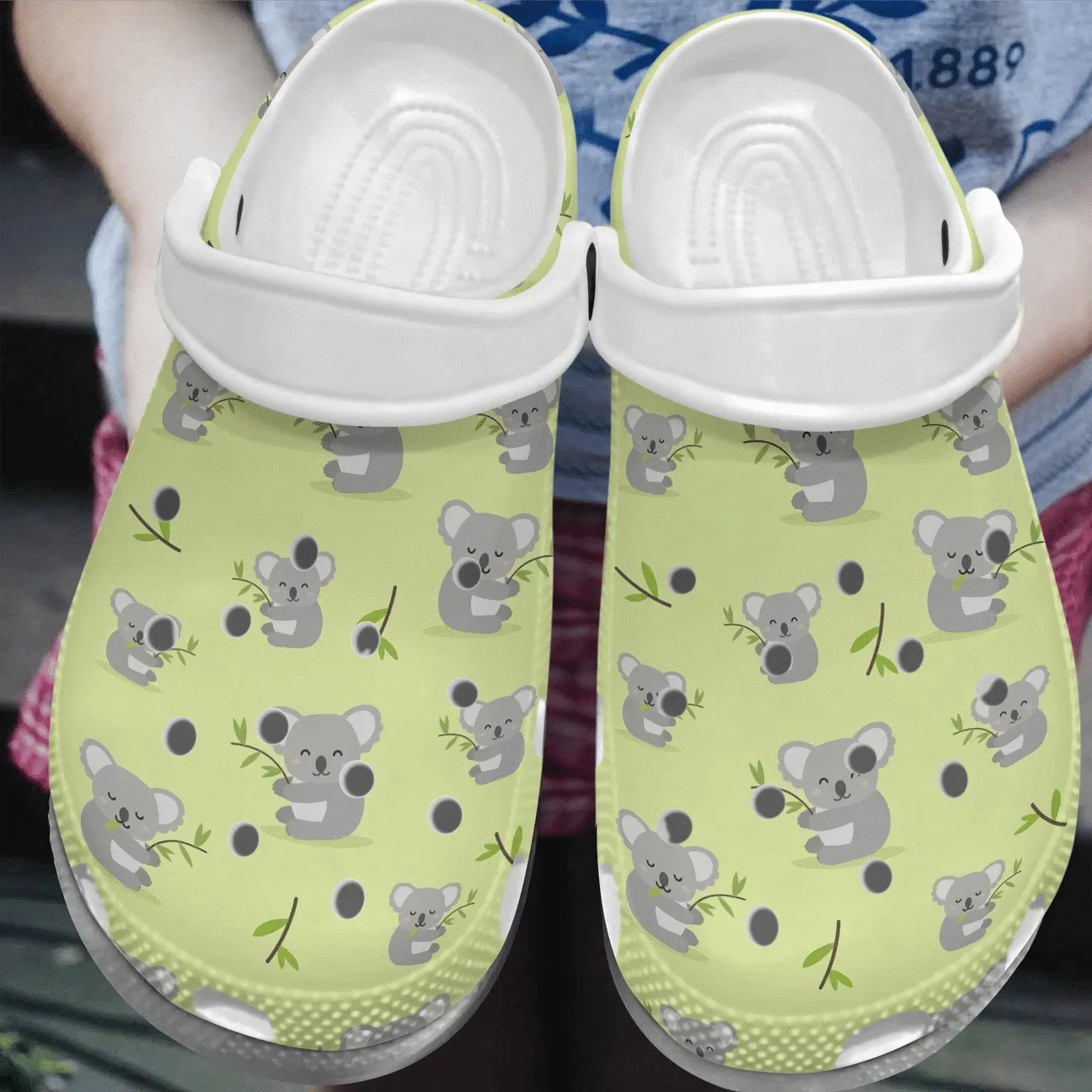 Koala Personalized Clog Custom Crocs Comfortablefashion Style Comfortable For Women Men Kid Print 3D Happiness Koala Personalized Clog Custom Crocs Comfortablefashion Style Comfortable For Women Men Kid Print 3D Happiness