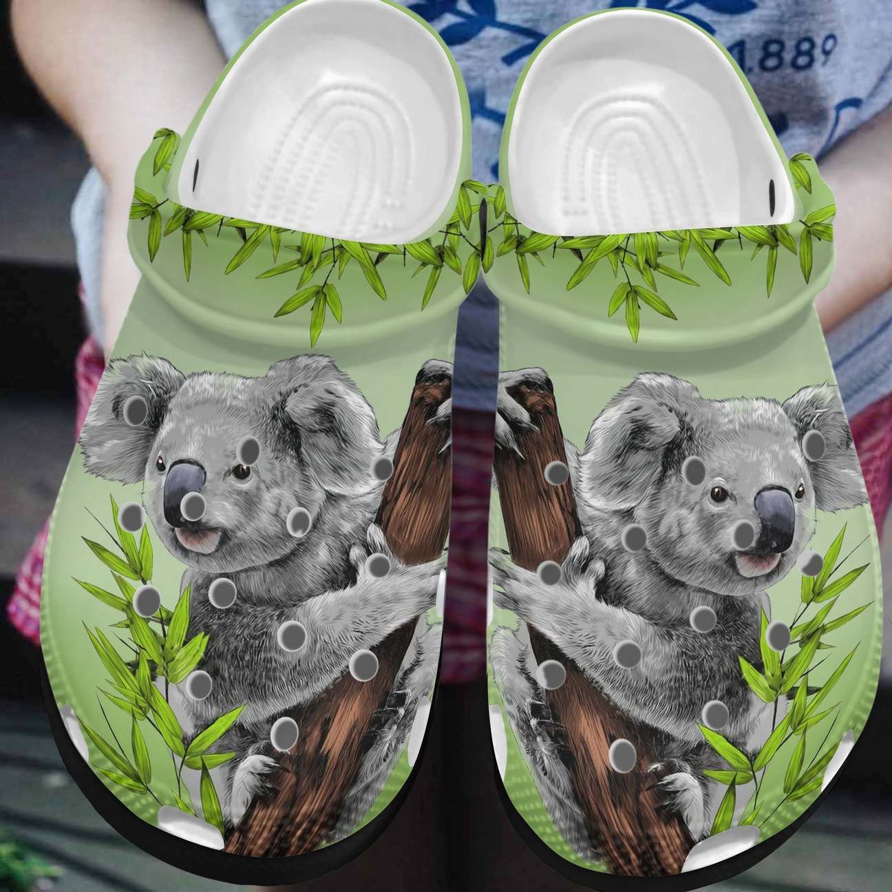 Koala Personalized Clog Custom Crocs Comfortablefashion Style Comfortable For Women Men Kid Print 3D Koala Koala Personalized Clog Custom Crocs Comfortablefashion Style Comfortable For Women Men Kid Print 3D Koala