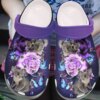 Koala Personalized Clog Custom Crocs Comfortablefashion Style Comfortable For Women Men Kid Print 3D Purple Koalas