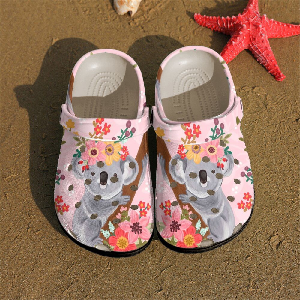Koala Personalized Clog Custom Crocs Comfortablefashion Style Comfortable For Women Men Kid Print 3D Sweet Koala Koala Personalized Clog Custom Crocs Comfortablefashion Style Comfortable For Women Men Kid Print 3D Sweet Koala