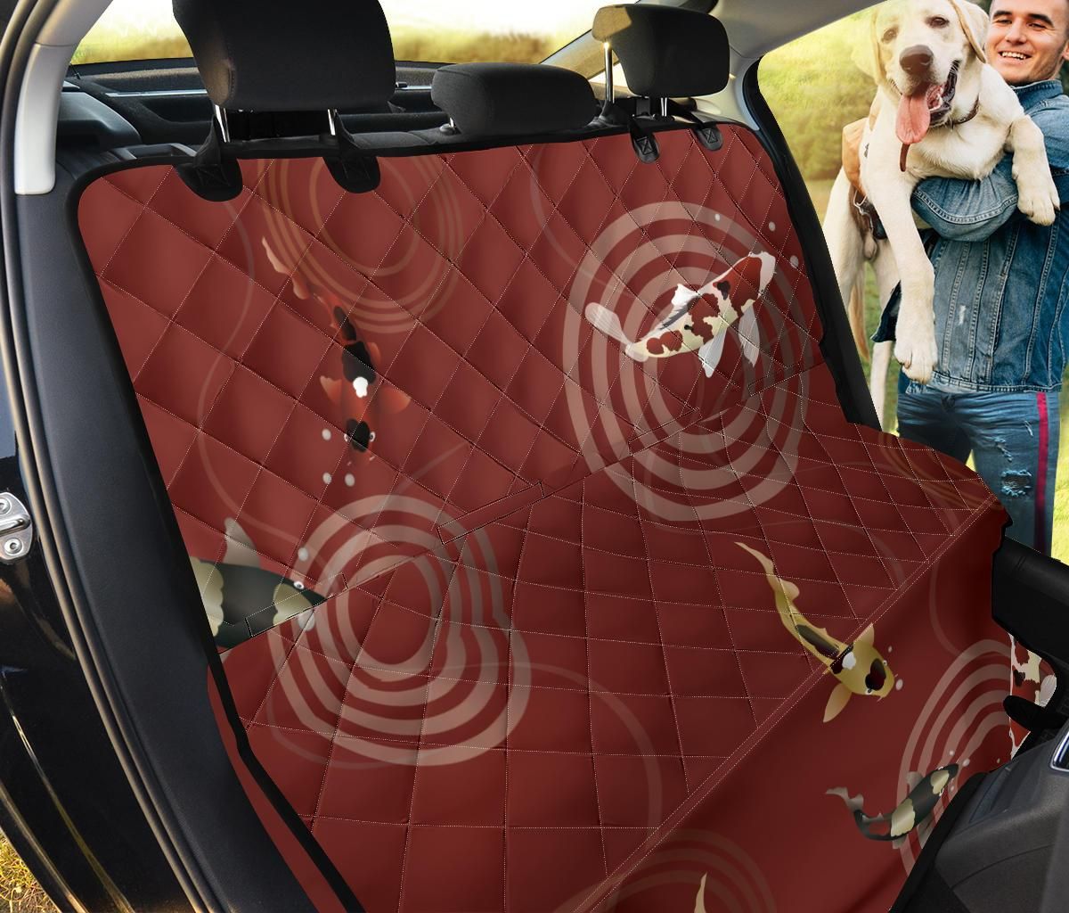 Koi Fish Carp Pattern Car Back Seat Cover Dog Car Seat Covers - 0f9ee479f349 Koi Fish Carp Pattern Car Back Seat Cover Dog Car Seat Covers - 0f9ee479f349