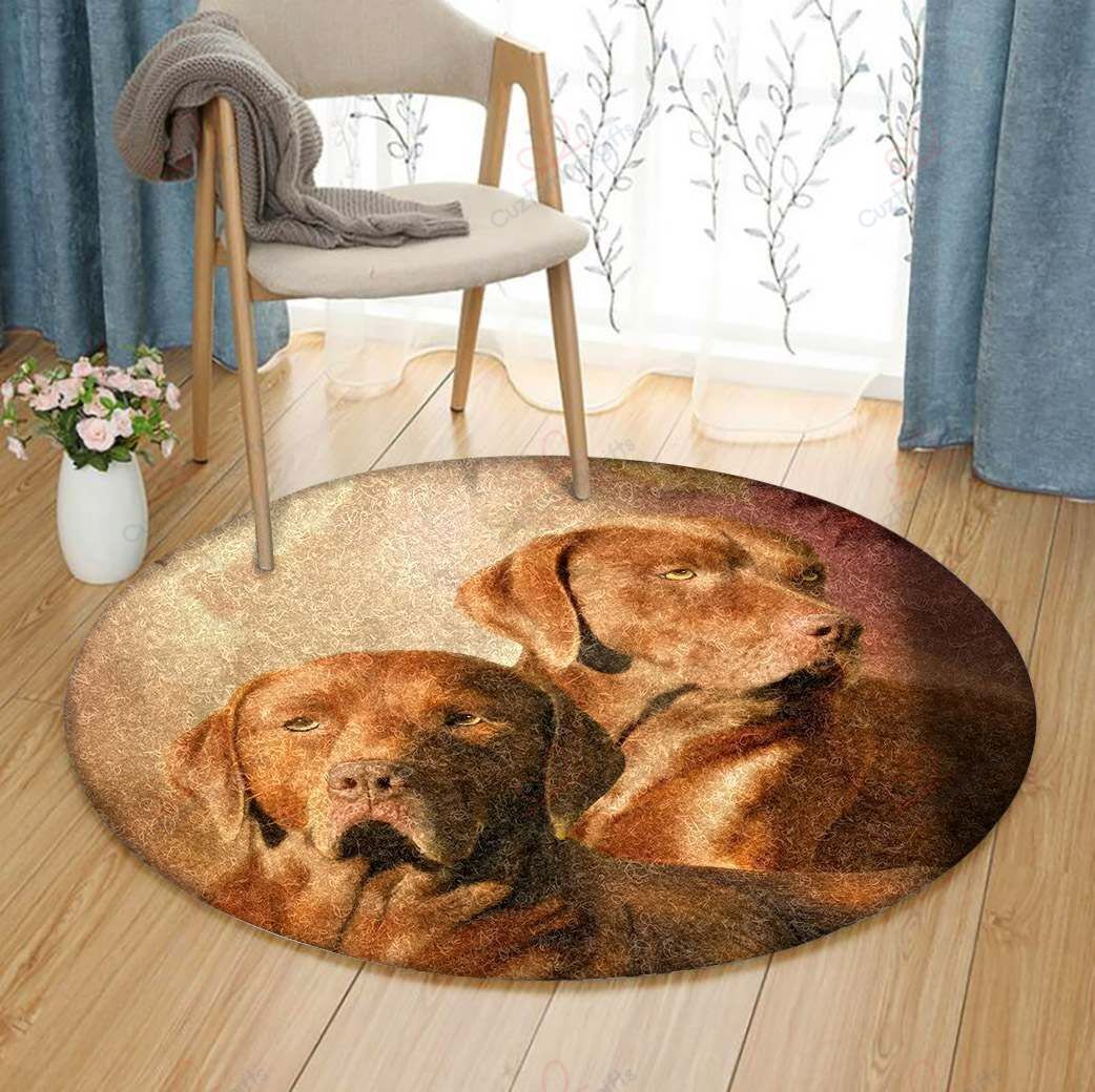 Labrador Round Carpet Floor Rug Living Room Bedroom Decor Round Area Rug Carpet Labrador Round Carpet Floor Rug Living Room Bedroom Decor Round Area Rug Carpet
