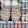 Labrador Personalize Clog Custom Crocs Fashionstyle Comfortable For Women Men Kid Print 3D Whitesole Smiling Golden Labrador