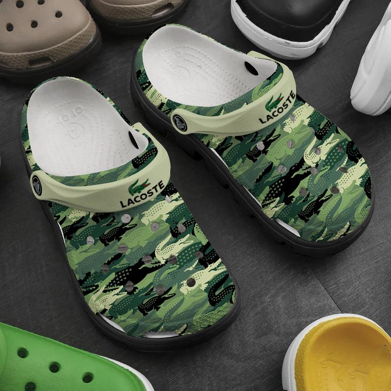 Lacoste Crocs Clog- Special Gift For Crocs Clog Lovers - T001144 Lacoste Crocs Clog- Special Gift For Crocs Clog Lovers - T001144