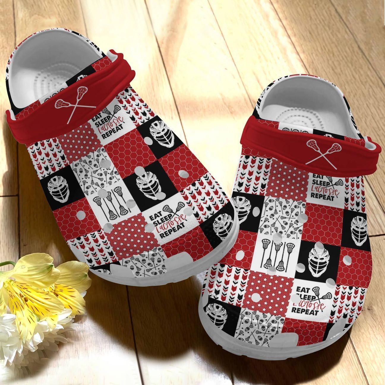 Lacrosse Personalize Clog Custom Crocs Fashionstyle Comfortable For Women Men Kid Print 3D Eat Sleep Lacrosse Lacrosse Personalize Clog Custom Crocs Fashionstyle Comfortable For Women Men Kid Print 3D Eat Sleep Lacrosse