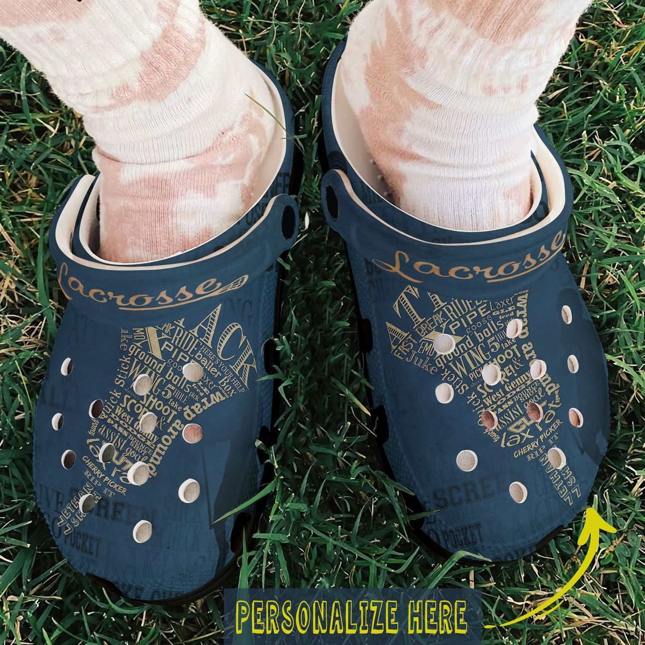 Lacrosse Personalized Clog Custom Crocs Comfortablefashion Style Comfortable For Women Men Kid Print 3D Attack Lacrosse Personalized Clog Custom Crocs Comfortablefashion Style Comfortable For Women Men Kid Print 3D Attack