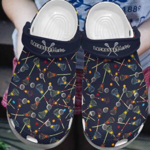 Lacrosse Personalized Clog Custom Crocs Comfortablefashion Style Comfortable For Women Men Kid Print 3D Lacrosse Mom