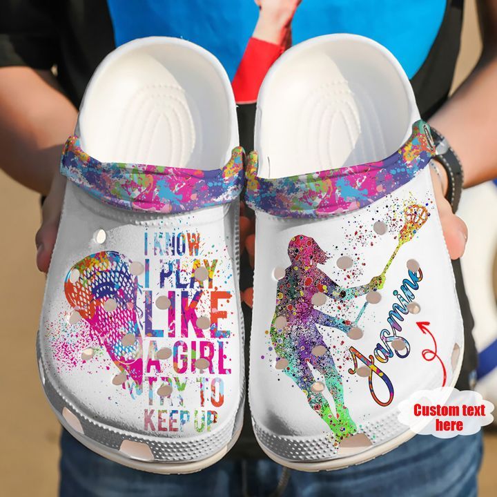 Lacrosse Personalized Try To Keep Up Sku 1540 Crocs Crocband Clog Comfortable For Mens Womens Classic Clog Water Shoes Lacrosse Personalized Try To Keep Up Sku 1540 Crocs Crocband Clog Comfortable For Mens Womens Classic Clog Water Shoes