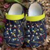 Lacrosse Stick Pattern Sku 1544 Crocs Clog Clog Shoes