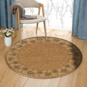 Lanai Ii Round Carpet Floor Rug Living Room Bedroom Decor Round Area Rug Carpet