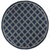 Lattice Navy Beige Round Carpet Floor Rug Living Room Bedroom Decor Round Area Rug Carpet