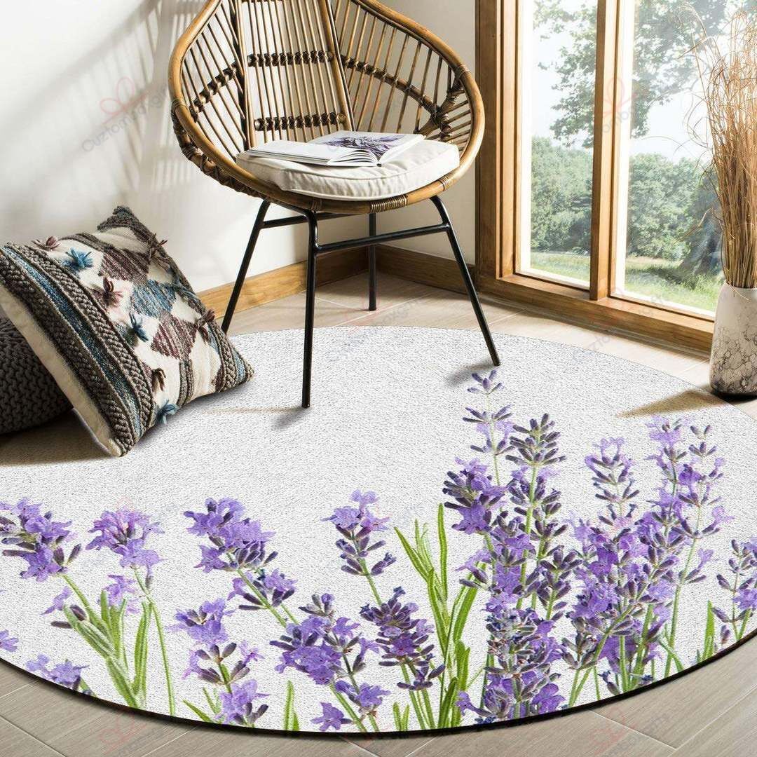 Lavender Round Carpet Floor Rug Living Room Bedroom Decor Round Area Rug Carpet Lavender Round Carpet Floor Rug Living Room Bedroom Decor Round Area Rug Carpet