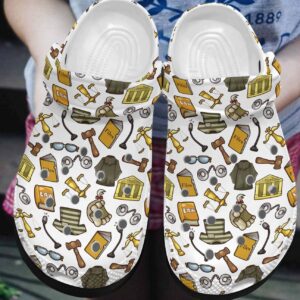 Lawyer Personalized Clog Custom Crocs Comfortablefashion Style Comfortable For Women Men Kid Print 3D Law Pattern