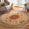 Lazy Temi Round Carpet Floor Rug Living Room Bedroom Decor Round Area Rug Carpet