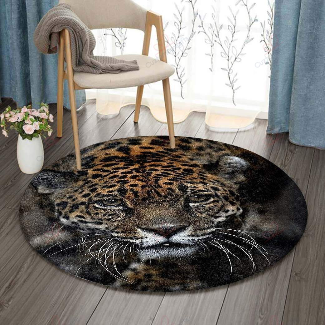 Leopard Leather Round Carpet Floor Rug Living Room Bedroom Decor Round Area Rug Carpet Leopard Leather Round Carpet Floor Rug Living Room Bedroom Decor Round Area Rug Carpet