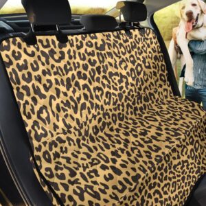 Leopard Pattern Print Car Back Seat Cover Dog Car Seat Covers - fab76d5c0b66