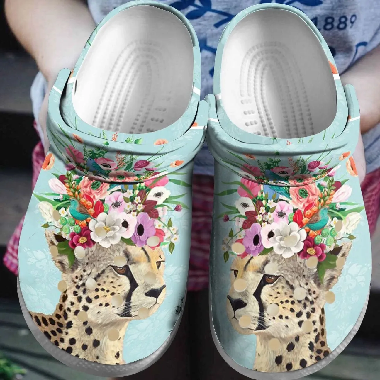 Leopard Personalized Clog Custom Crocs Comfortablefashion Style Comfortable For Women Men Kid Print 3D Flower Leopard Leopard Personalized Clog Custom Crocs Comfortablefashion Style Comfortable For Women Men Kid Print 3D Flower Leopard