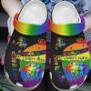 Lgbt Personalize Clog Custom Crocs Fashionstyle Comfortable For Women Men Kid Print 3D Personalized Love Is Love