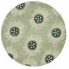 Light Blue Studio Seven Soho Round Carpet Floor Rug Living Room Bedroom Decor Round Area Rug Carpet