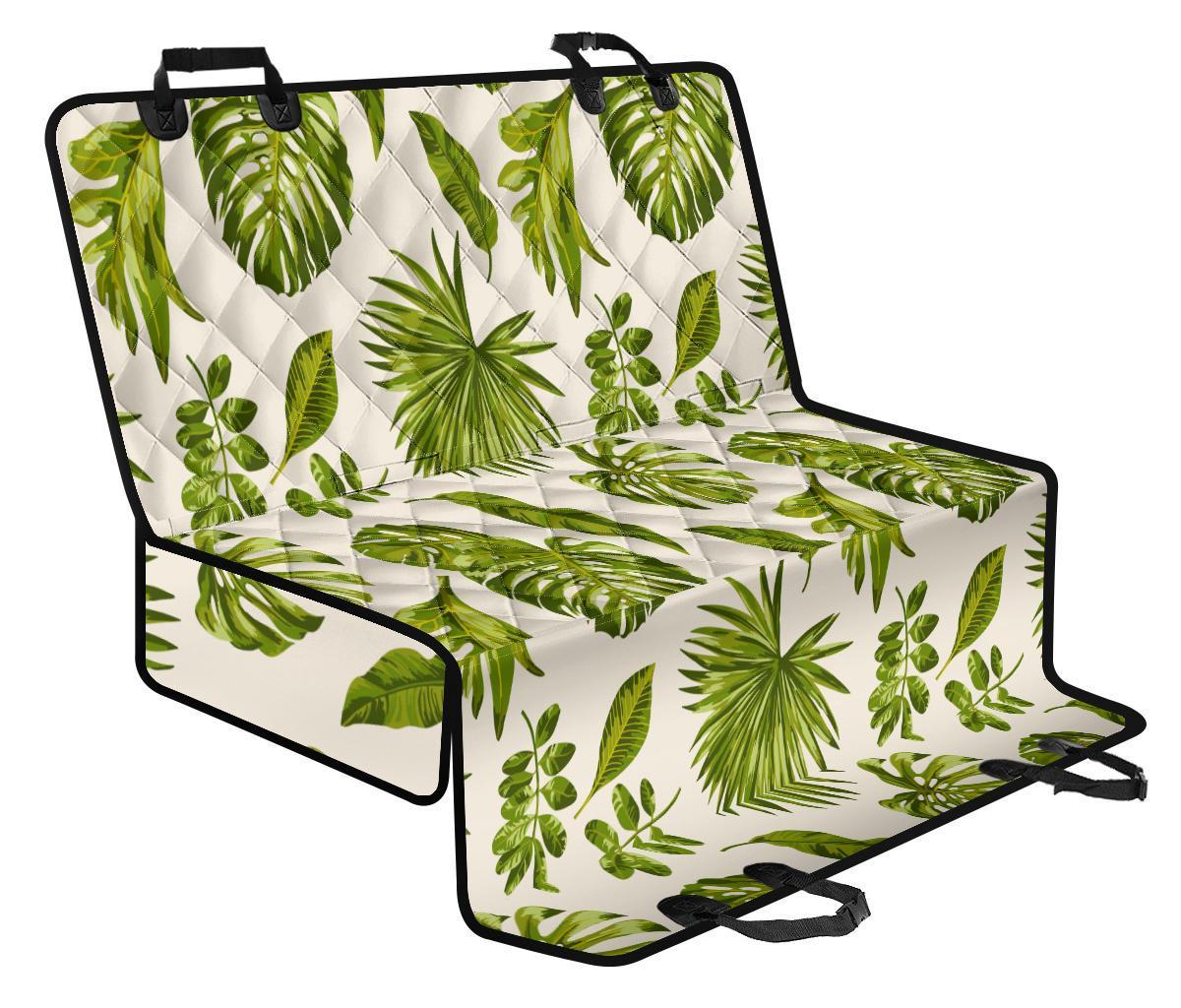 Light Tropical Leaf Pattern Print Pet Car Back Seat Cover - 1219fb2692ca Light Tropical Leaf Pattern Print Pet Car Back Seat Cover - 1219fb2692ca