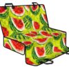 Lime Green Watermelon Pattern Print Pet Car Back Seat Cover - 6fb8dfa45f28