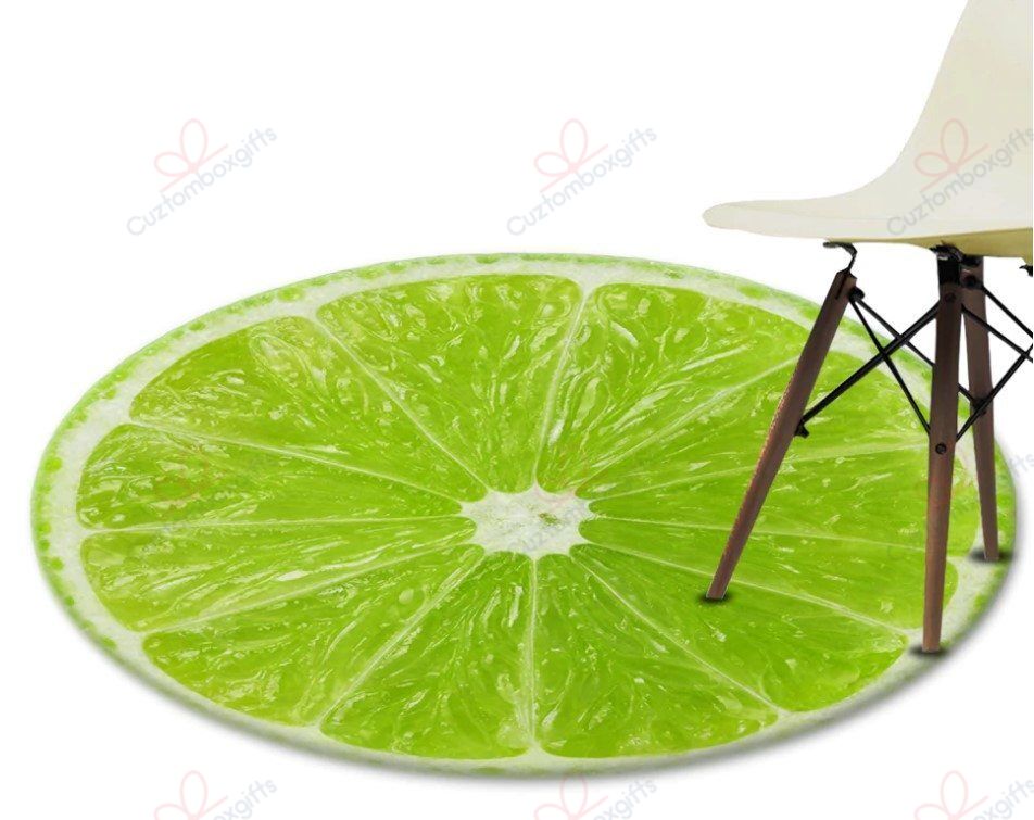 Lime Round Carpet Floor Rug Living Room Bedroom Decor Round Area Rug Carpet Lime Round Carpet Floor Rug Living Room Bedroom Decor Round Area Rug Carpet