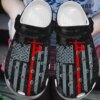 Lineman Personalized Clog Custom Crocs Comfortablefashion Style Comfortable For Women Men Kid Print 3D Lineman Flag